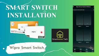 Wipro Smart Switch Retrofit Module 4N  Unboxing Installation and Review wipro smarthome [upl. by Hopfinger262]