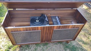 Philips radiogram Maxigram restored [upl. by Wenonah]