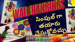 Wall hangingsOld bangles Re used BanglesHome Decorationhow to use waste banglesCraft ideas [upl. by Craddock211]