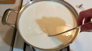 How To Pasteurize Raw Goat Milk [upl. by Eiveneg]