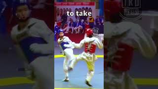 HOW TO BEAT AN AGGRESIVE FIGTHER in taekwondo [upl. by Cart]