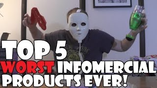 Top 5 WORST Infomercial products ever [upl. by Yggep254]