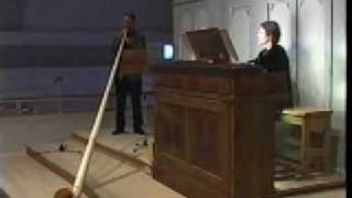 Alphorn amp Orgel Kurt Ott amp Elisabeth Pfulg Kirchenkonzert in ASulzberg [upl. by Zampino]