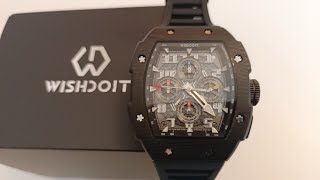 RELOJ WISHDOIT RACING GT CHRONO 20 BLACK [upl. by Irol388]