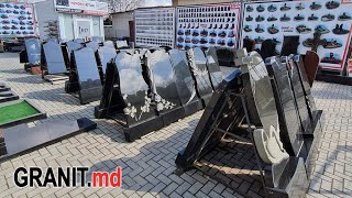 Monumente funerare  памятники на могилу Moldova Showroom магазин [upl. by Steffin]