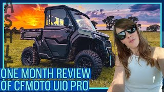 TESTED for a MONTH on farm CFMOTO U10 PRO full review CFMOTOOFFICIAL [upl. by Procora]