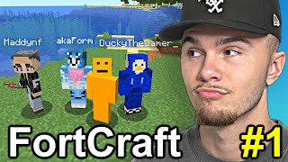 Welcome To FortCraft Minecraft SMP [upl. by Llered]