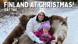 Meeting Santa At Lapland Day 2  The Radford Family [upl. by Neron968]