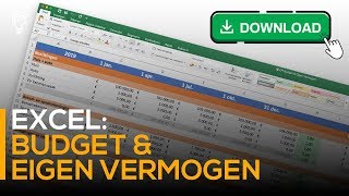 Excel Budget amp Eigen Vermogen [upl. by Tecil]