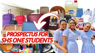 SHS Prospectus for 20242025 Academic [upl. by Htnamas]