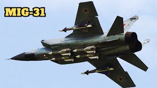 MiG31 Der Überschalljäger der den Himmel beherrscht und Bedrohungen blitzschnell neutralisiert [upl. by Eerok]