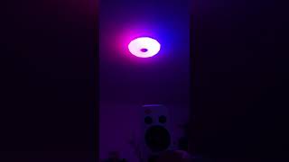 Plafoniera led smart RGB bluetooth [upl. by Ordnas818]