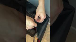 How to Put On the ClipampZip Slider clipzip diy shorts zipperd [upl. by Nahtaj]