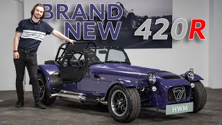 A BRAND NEW Caterham 420R Finished in Ultraviolet Purple  A Walk Around With Jean [upl. by Hephzipa118]