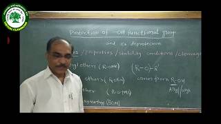 ORGANIC CHEMISTRY  Protection and Deprotection Functional Groups  PART3PROFDRHANGARGE RV [upl. by Phira]