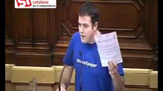 Uriel Bertran SI destapa la trama dels peatges al Parlament i fa bocins la multa pel novullpagar [upl. by Maxim]