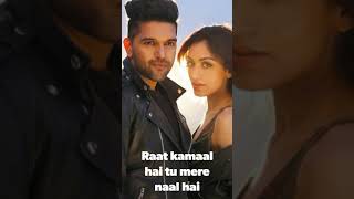 Raat Kamaal Hai  Guru Randhawa  New Full Screen Hd WhatsApp Status Video Song [upl. by Ariayek571]