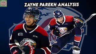 Zayne Parekh Defenseman  NHL Draft Prospect Analysis Ep2  Saginaw Spirit OHL [upl. by Aliac991]