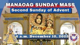 SUNDAY MASS TODAY at OUR LADY OF MANAOAG CHURCH Live 600 AM Dec 10 2023 [upl. by Nednerb]