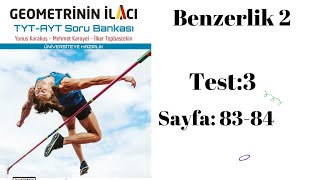 ACİL YAYINLARI GEOMETRİNİN İLACI TYT AYT SORU BANKASI benzerlik test 3 [upl. by Lotson]