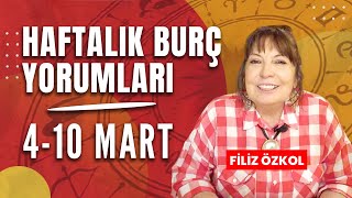 FİLİZ ÖZKOL İLE HAFTALIK BURÇ YORUMLARI  4  10 MART 2024 [upl. by Llertnac]