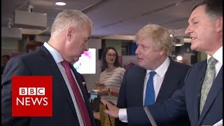 Boris Johnson vs Ian Lavery You pointed in my face BBC News [upl. by Melvin662]