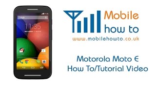 How To Setup Speed Dials  Motorola Moto E [upl. by Linkoski783]