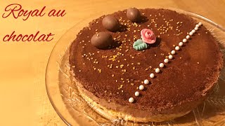 Recette du Royal au Chocolat ou Trianon [upl. by Corydon]