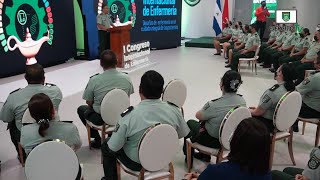 Hospital Militar Escuela realizó lanzamiento del I Congreso Internacional de Enfermería [upl. by Aralomo]