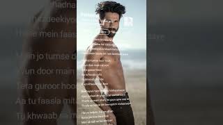 Bekhyali Mein Full Video Song  Kabir Singh Movie Song  Shahid Kapoor  Kiara Advani  shortsviral [upl. by Aihsened]