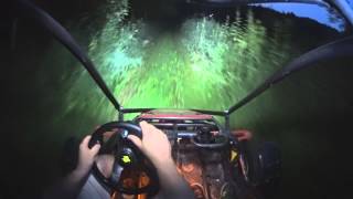 American Sportworks Carbide 150cc Go Kart Ride POV View [upl. by Elletnuahs157]