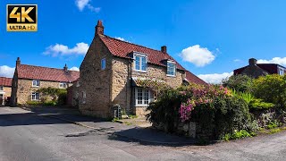 A Beautiful Summers Day in a Peaceful English Village  EBBERSTON ENGLAND [upl. by Aitnic]