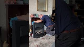 Fitting a new electric fire [upl. by Leoy]