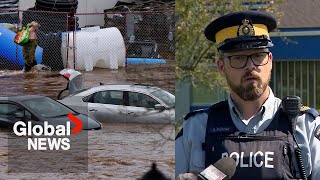 Nova Scotia flooding Human remains found man confirmed dead  FULL [upl. by Enajharas]