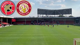 WALSALL VS STEVENAGE VLOG 9010TH MINUTE AGONY [upl. by Ferguson857]