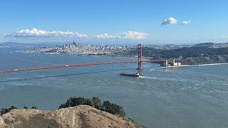 Hiking Trail  Hawk Hill Marin Headlands Sausalito  11152024 [upl. by Eesdnil211]