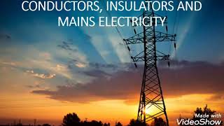 Woodrose International School Conductors insulators and mains electricity [upl. by Porcia]