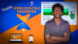 File Transfer From PC To Phone Wireless With Xender No Additional Software [upl. by Aynotak]