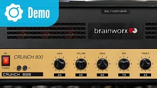 Brainworx bxrockrack V3 Player Demo [upl. by Eibur]