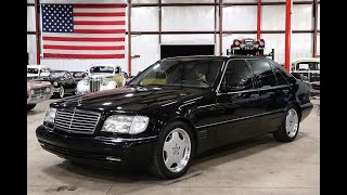 1999 Mercedes Benz S600 Black [upl. by Atalie]