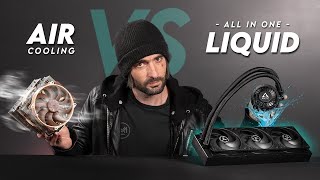 Air Vs Liquid Cooling Which is Best For YOUR PC CPU Coolers Explained [upl. by Nareik]