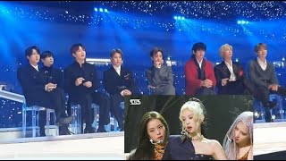 BTS REACTION BLACKPINK  HOW YOU LIKE THAT  LIVE PERFORMACE [upl. by Craw]