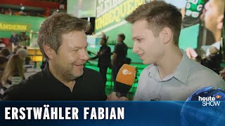 Fabian Kösters erstes Mal Wird er die Grünen wählen  heuteshow Classics [upl. by Utas]