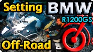 Preparación moto Off Road BMW R1200gs Preparation motorcycle off road Around the world motorcycle [upl. by Ettenoj]