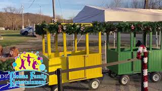 Alexander Express Christmas Train Ride Rentals West Virginia Kentucky and Ohio [upl. by Reddy]