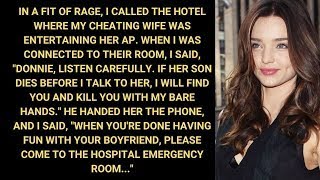 In A Fit Of Rage I Called The Hotel Where My Cheating Wife Was Entertaining Her AP [upl. by Shanahan253]