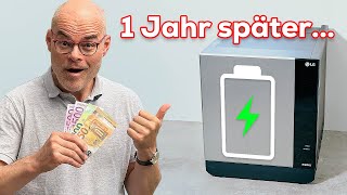 LOHNT sich der PVBATTERIESPEICHER nach 1 Jahr  dieserdad [upl. by Asylla218]