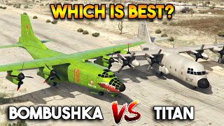 GTA 5 ONLINE  BOMBUSHKA VS TITAN WHICH IS BEST [upl. by Boeschen]