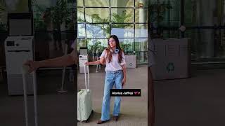 Alaviaa Jaffrey 💓✨ Clicked At The Airport Exclusive news alaviaajaffrey celebritynews [upl. by Yecniuq]