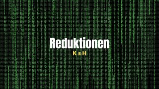 Reduktionen  Berechenbarkeit 8  Simplexity [upl. by Ful]